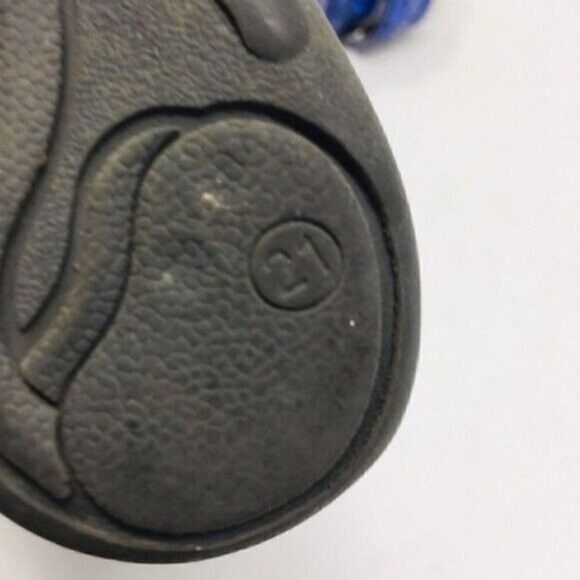 UMI Audra baby leather boots US5.5 EU21 BoxS holographic purple blue - Picture 5 of 8